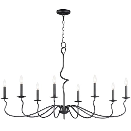 Maxim Lighting Padrona 8-Light Chandelier 27708BO